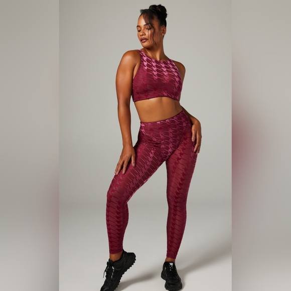 Savage x fenty houndstooth 2 piece set - Picture 5 of 14